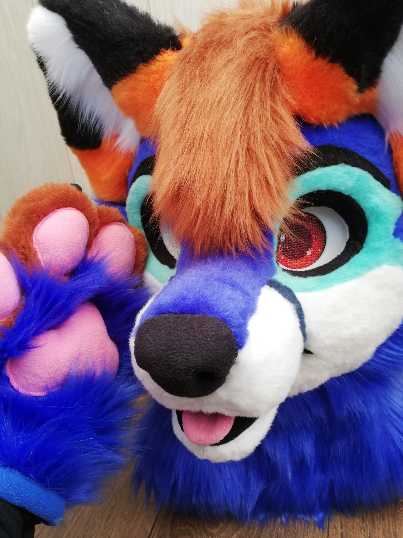 New fursuit Blue Fox! - Angel Tigress Fursuit Studio